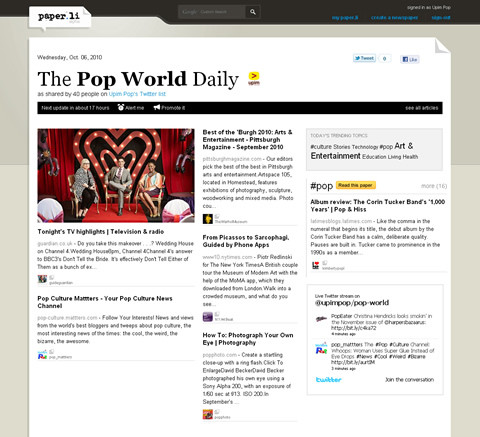 The Pop World Daily