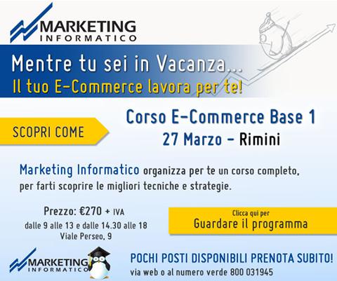 Marketing Informatico Corso E Commerce Base 1